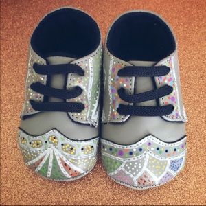 Hand Painted Baby Shoes